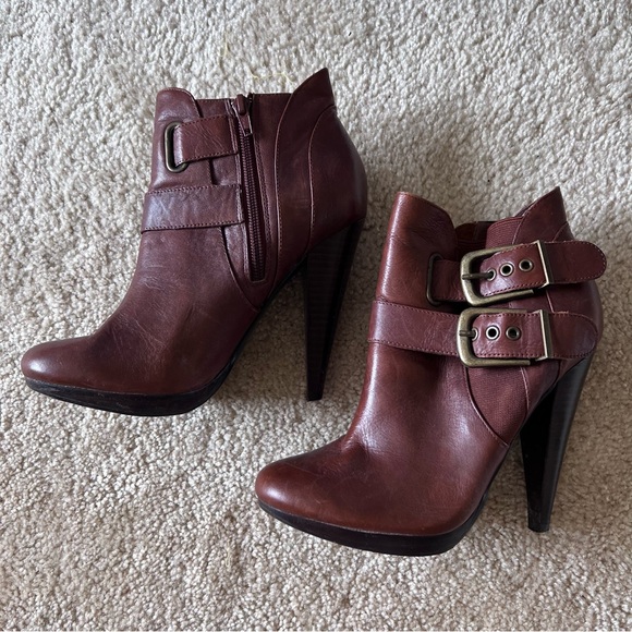 Aldo Shoes - Aldo Moto Leather Ankle Boots
